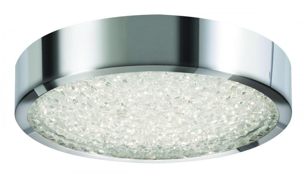 DIAMONDS FLUSHMOUNT LED 24W 1900lm 120V