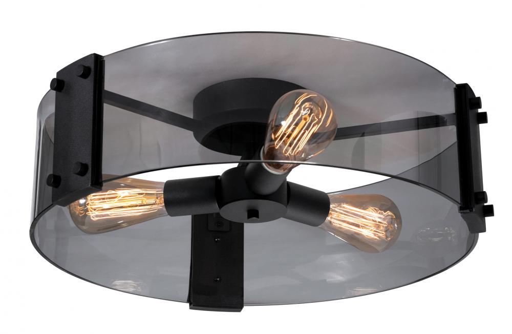 Dana 18&#39;&#39; Semi Flush Med Base 120V BK