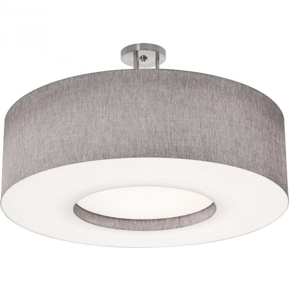 Montclair 30&#39;&#39; LED Ceiling,120-277V,5 CCT,SN w/ GY