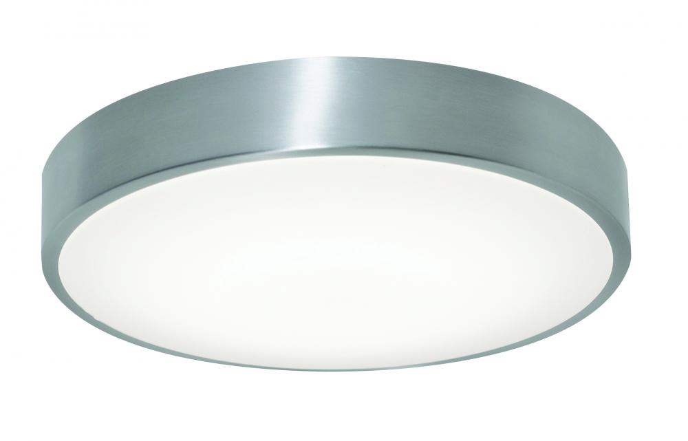 Octavia LED Flushmount - 14&#39;&#39; - Brushed Aluminum