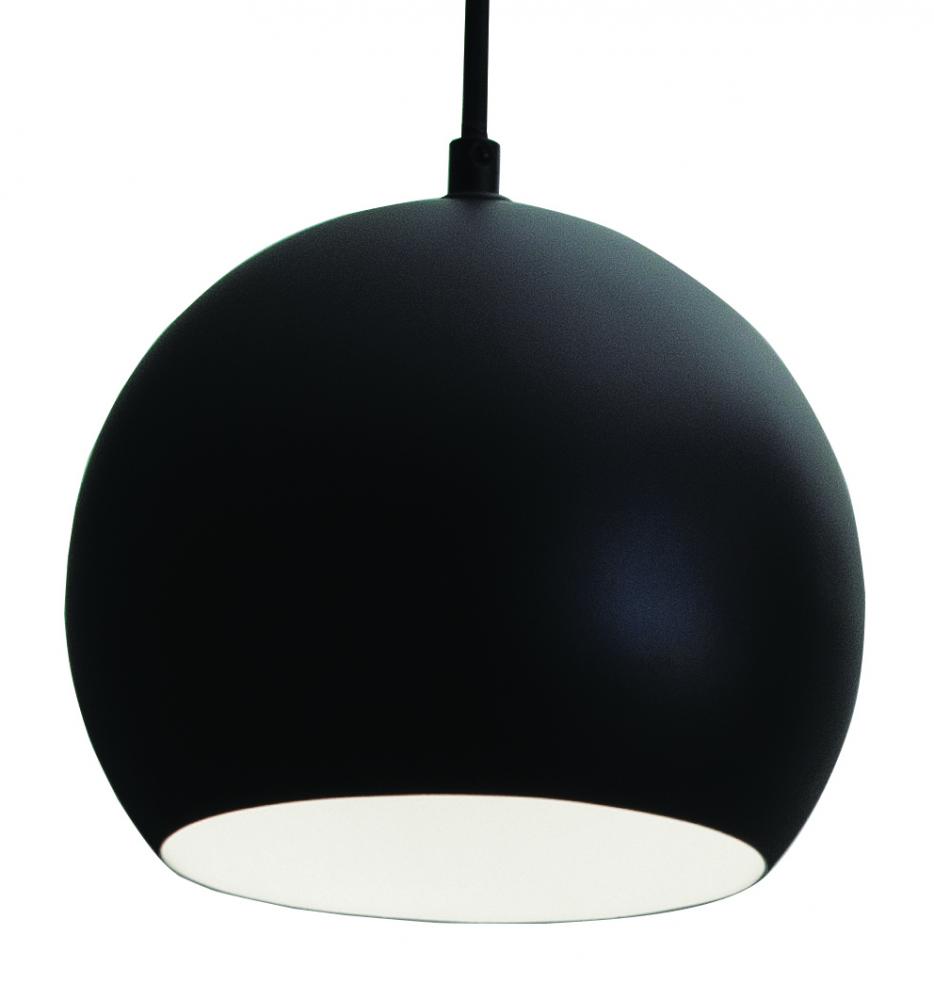 Roxy - 8&#39;&#39; Pendant - Black Finish