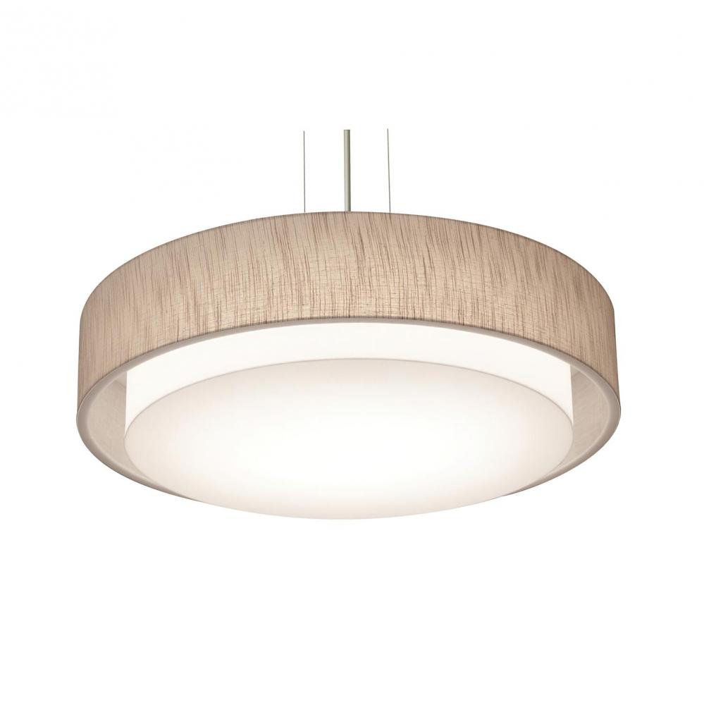 Sanibel 23&#39;&#39; LED Pendant - BK and JT