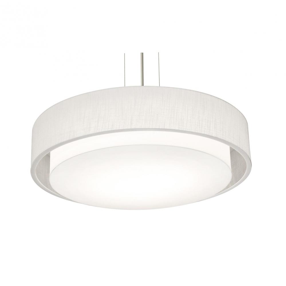 Sanibel 23&#39;&#39; Med Base Pendant - BK and LW