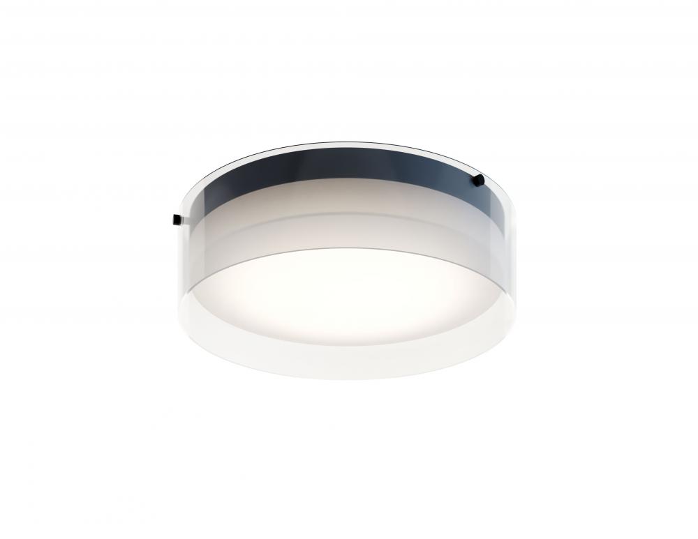 Studio 12&#39;&#39; Flush Mount Led 20W 120V BK