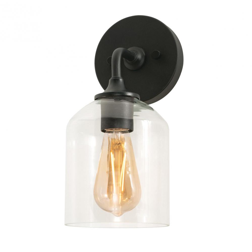 William 11&#39;&#39; Sconce Medium Base BK