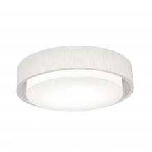 AFX Lighting, Inc. SAF2332MB-LW - Sanibel 23'' Med Base Flush Mount - LW w/ LW