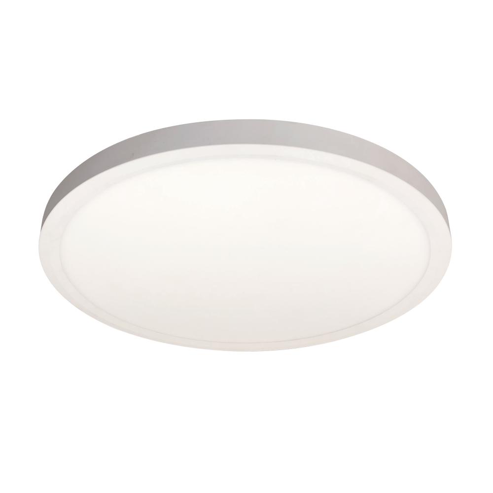 16&#34; ELO Surface Mounted LED, 2200lm / 20W, 2700K, 90+ CRI, 120V Triac/ELV or 277V Non-Dimming,