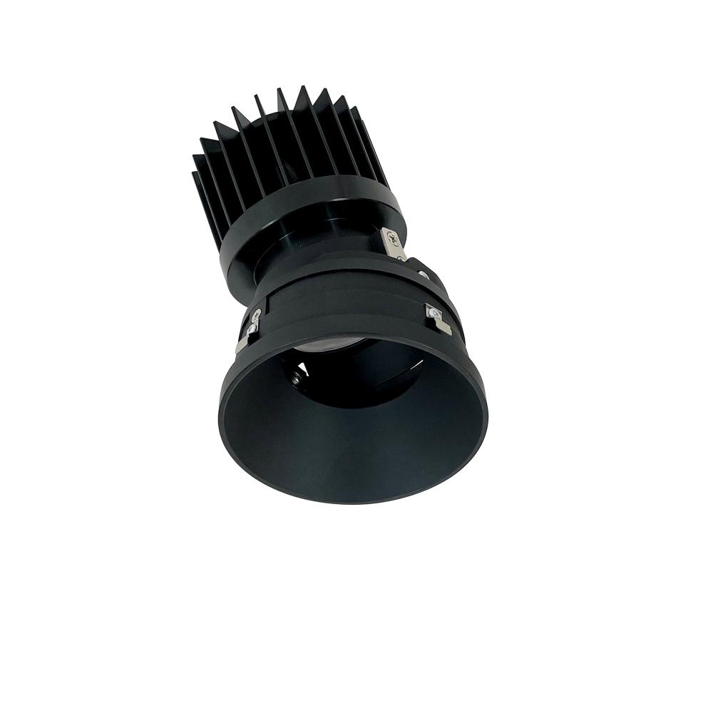 4&#34; Iolite PLUS Round Trimless Adjustable, 1500lm/2000lm (varies by housing), 2700K, Black Finish