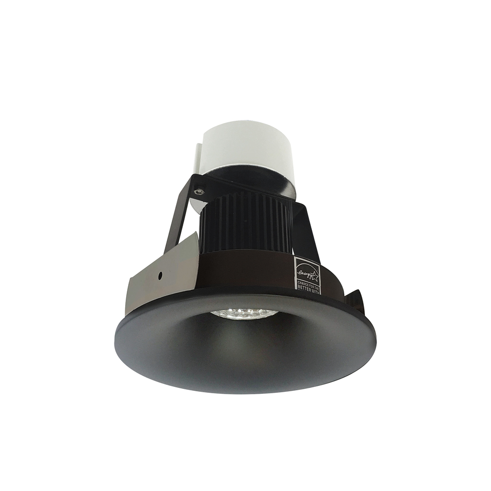 4&#34; Iolite LED Round Bullnose Retrofit, 800lm / 14W, 5000K, Black Finish