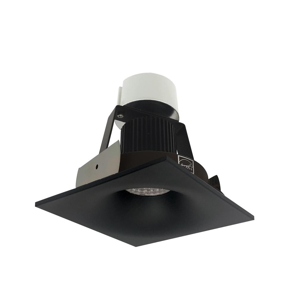 4&#34; Iolite LED Square Bullnose Retrofit, 800lm / 14W, 5000K, Black Finish