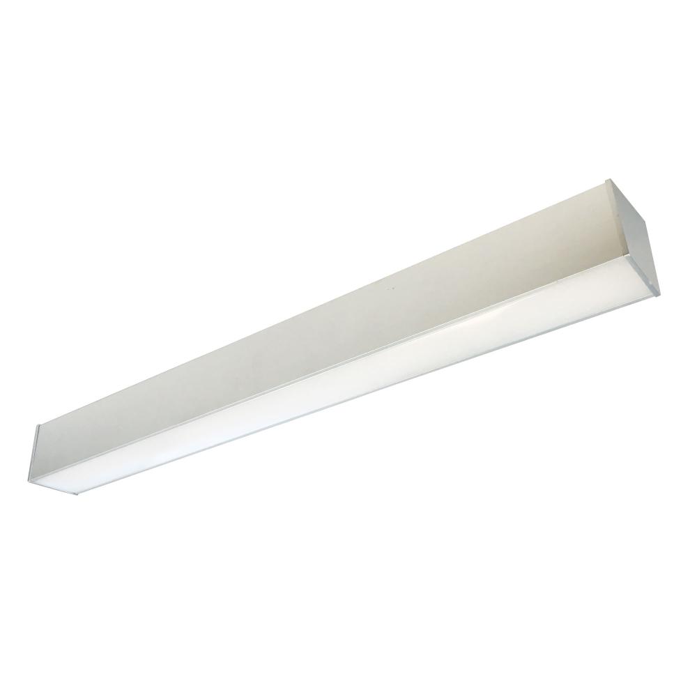 4&#39; L-Line LED Direct Linear w/ Dedicated CCT, 4200lm / 4000K, Aluminum Finish