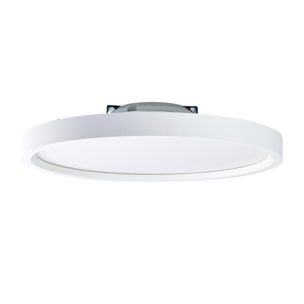 7&#34; SURF Round LED Surface Mount, 1100lm / 14W, 2700K, White finish