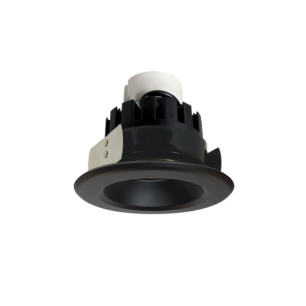 4&#34; Marquise III Retrofit, Black Reflector/Black Flange, 120-277V; 0-10V Dimming, 1300lm / 12W,