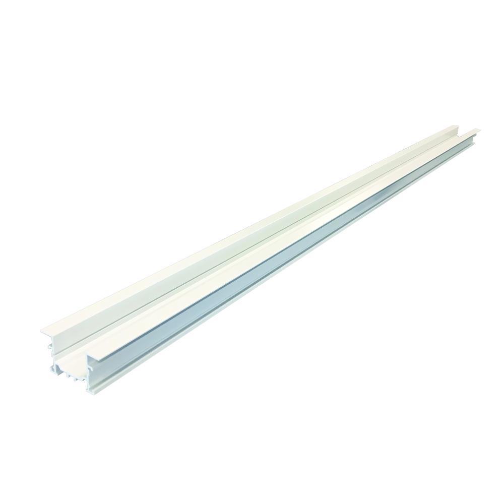 4&#39; Recessed Track Housing, White