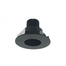 Nora NIO-4RPH27XBB/10 - 4" Iolite LED Round Pinhole, 1000lm / 14W, 2700K, Black Pinhole / Black Flange