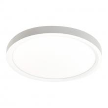 Nora NWELO-11R27WLE4 - 11" wELO LED Surface Mount, 1588lm / 15W, 2700K, 80+ CRI, 120-277V; 0-10V, White