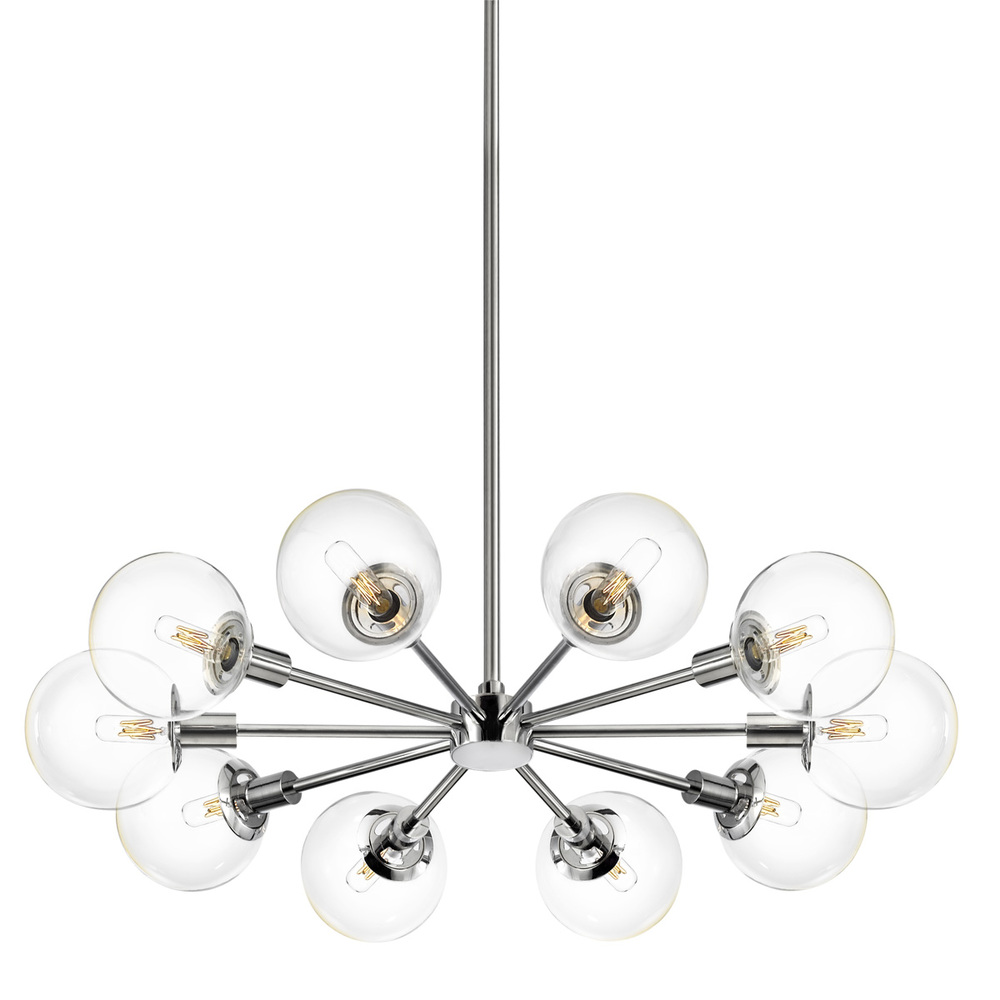 10-Light Radial Pendant