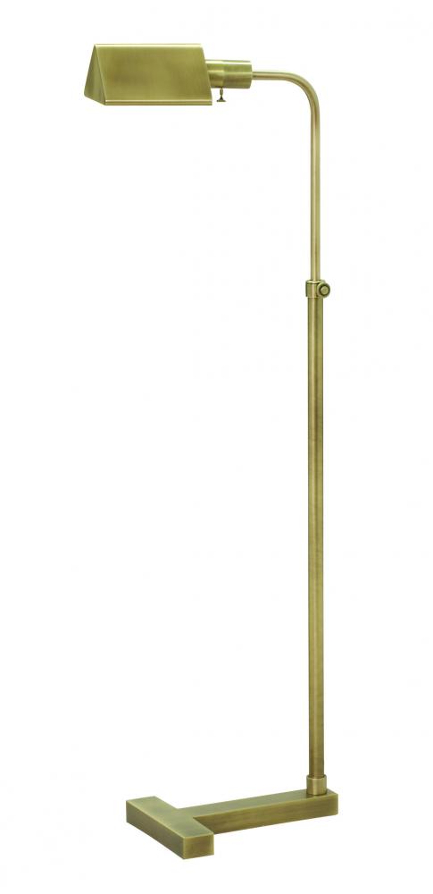 Fairfax Adjustable Pharmacy Lamp in Antique Brass