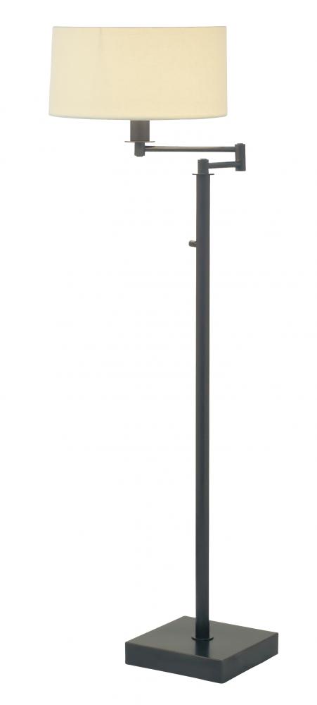 Franklin 60&#34; Oil Rubbed Bronze Swing Arm Floor Lamps