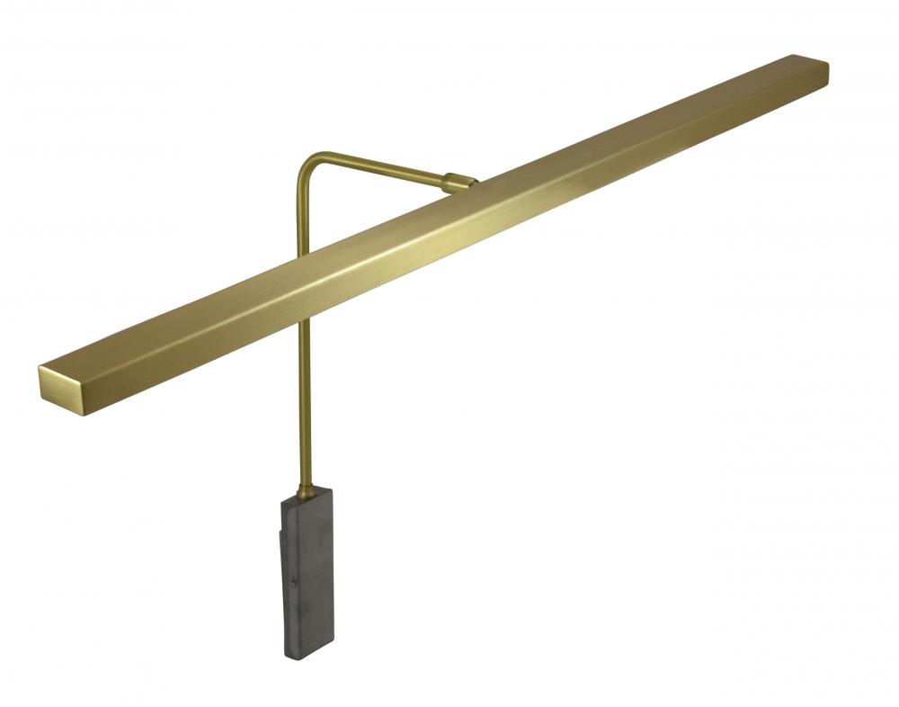 Horizon 26&#34; LED Plug-In Picture Lights in Satin Brass