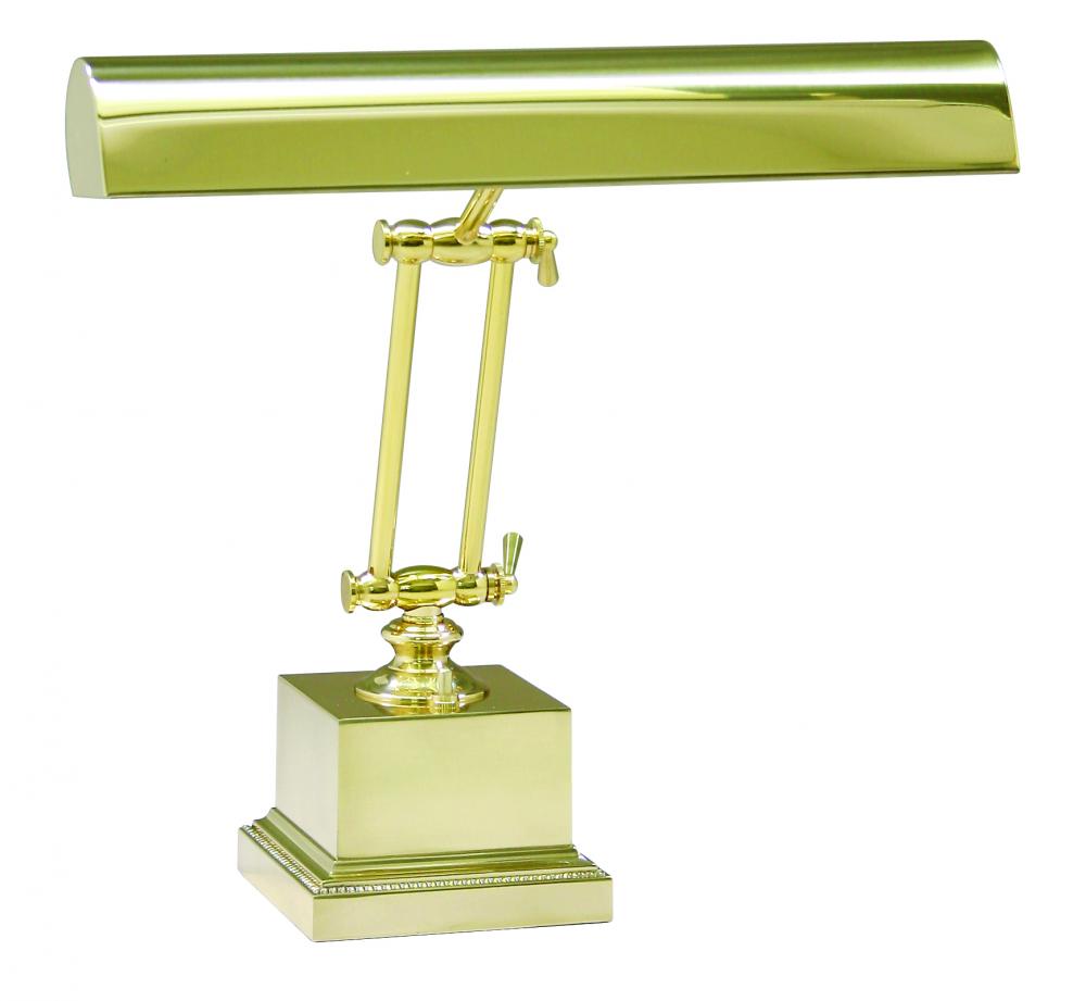 Desk/Piano Lamp 14&#34; Polished Brass