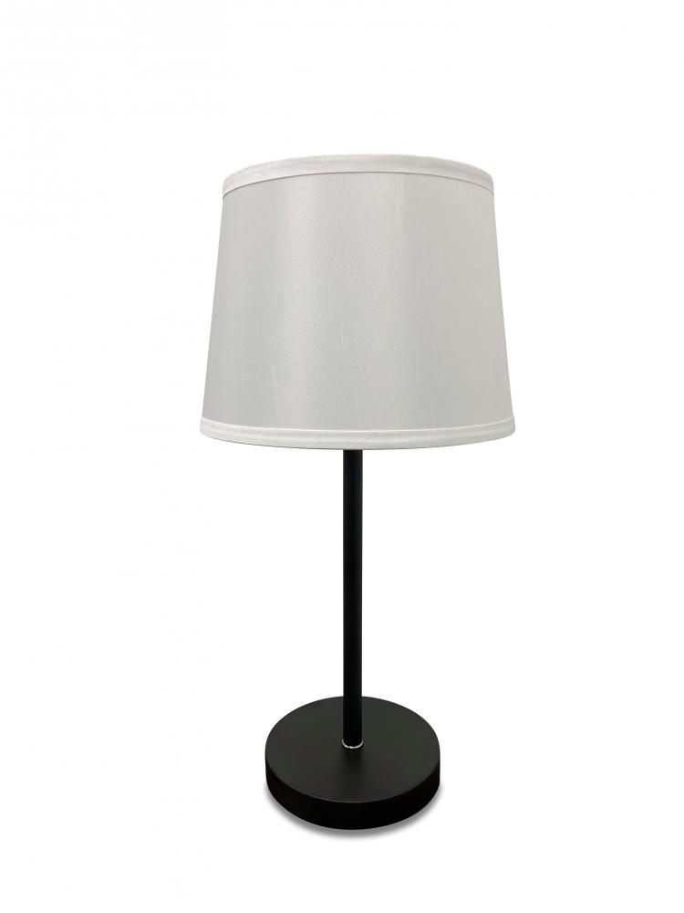 Sawyer Black/Satin Nickel Table Lamps with USB