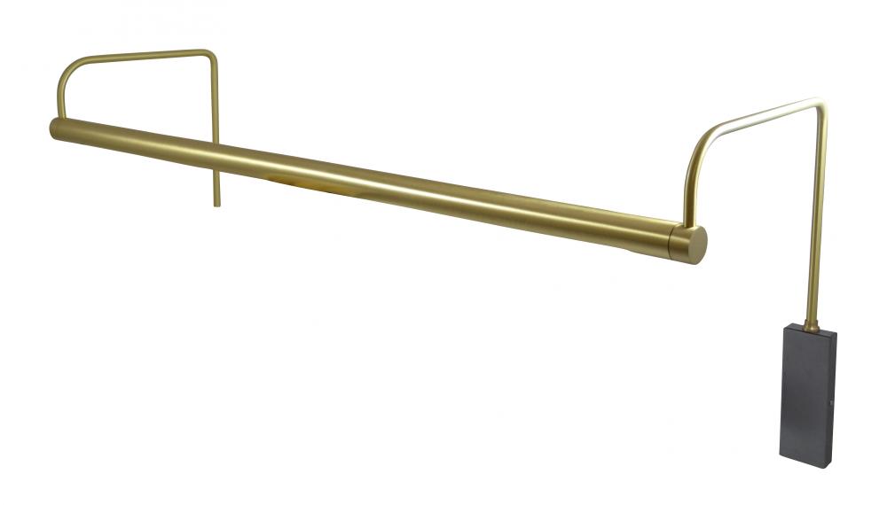 Slim-Line 29&#34; LED Plug-In Picture Lights in Satin Brass