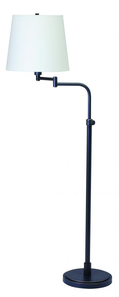 Townhouse Adjustable Swing Arm Floor Lamps in Oil Rubbed Bronze