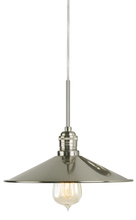 Stone Lighting PD227PNRT6BM - Pendant Dim Sum Polished Nickel E26 Retro Bulb 60W Monopoint