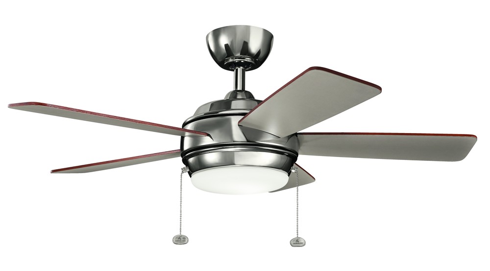 Starkk™ LED 42&#34; Fan Polished Nickel