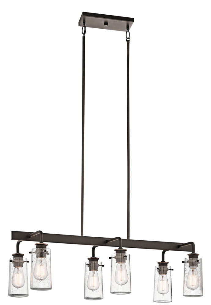 Linear Chandelier 6Lt