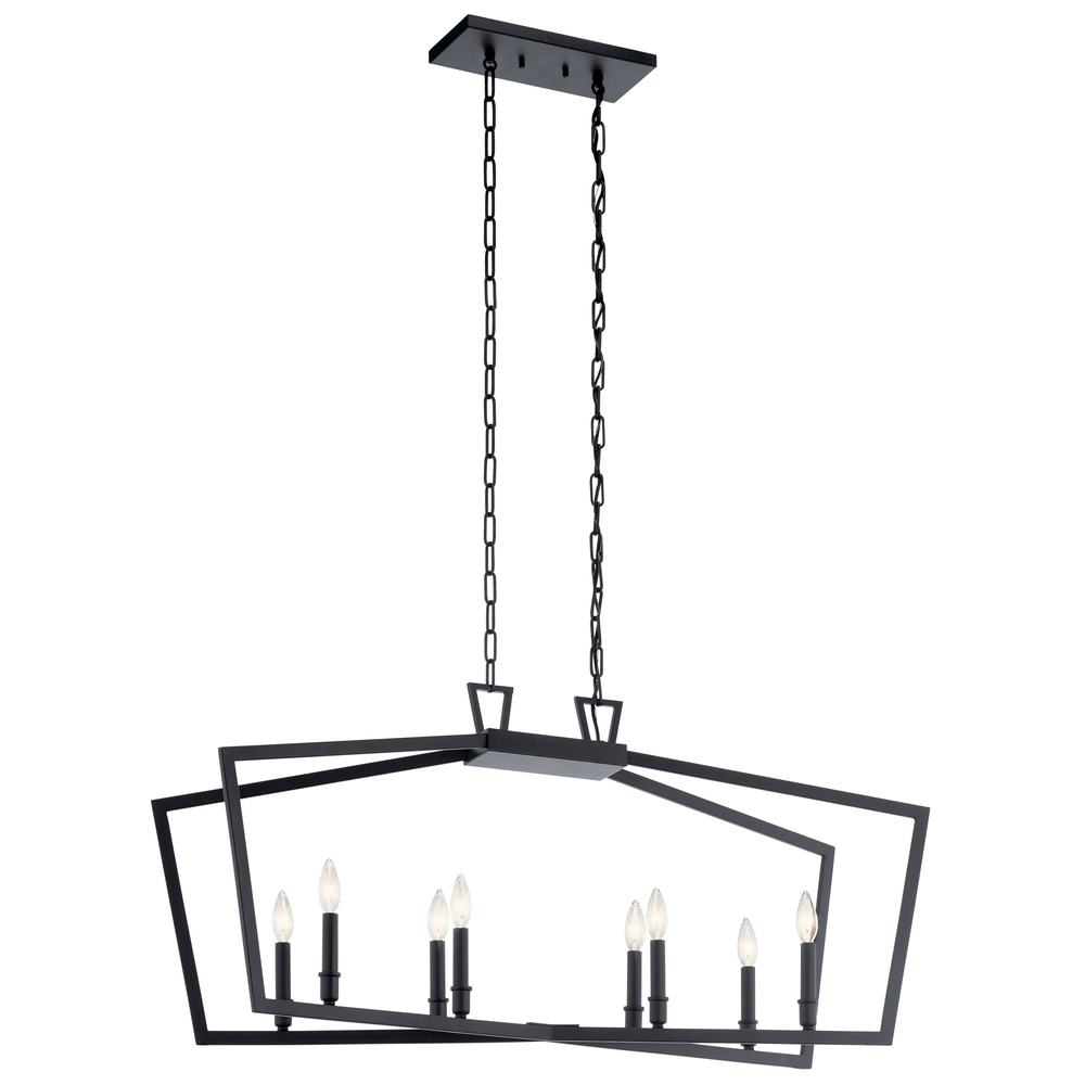 Linear Chandelier 8Lt