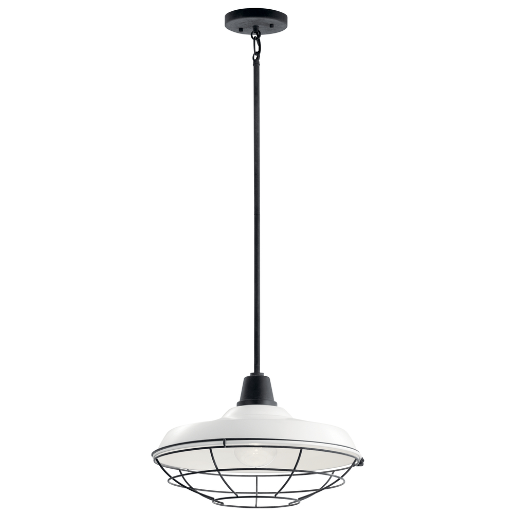 Pier™ 1 Light 16&#34; Convertible Pendant White