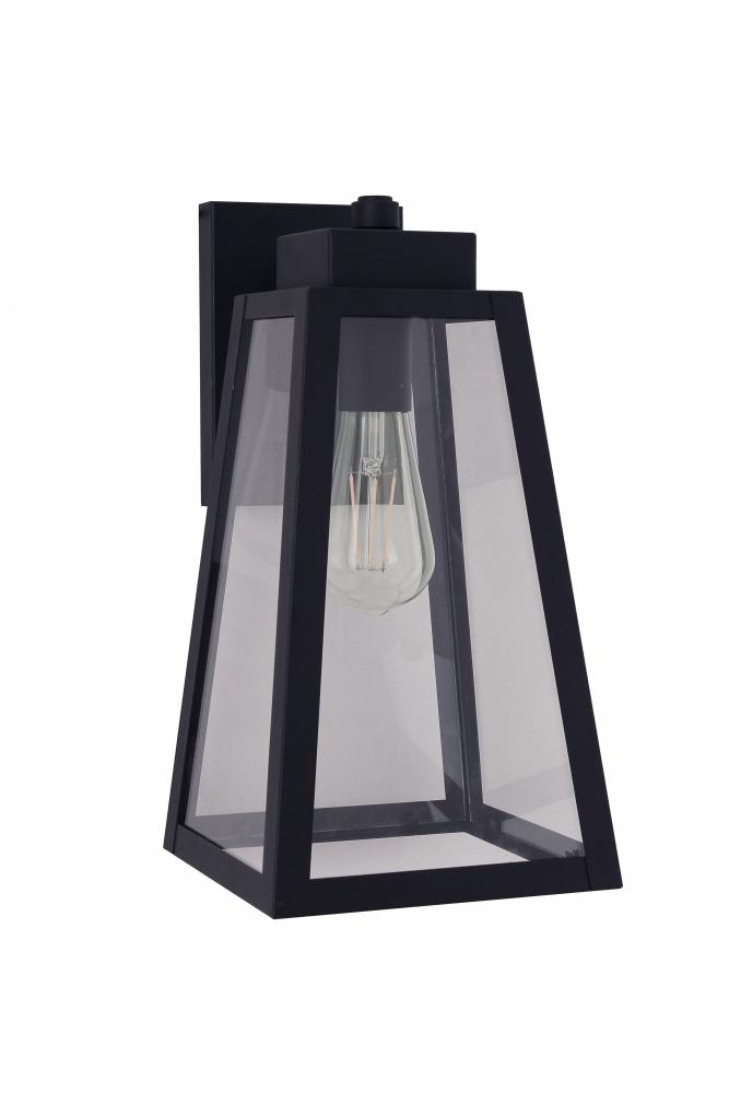 Sorano 1 Light 13.88&#34; Outdoor Lantern in Textured Black