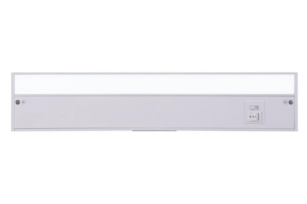 18&#34; Under Cabinet LED Light Bar in White (3-in-1 Adjustable Color Temperature)