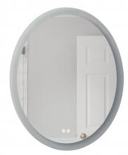 Craftmade MIR101-W - 30Ã¢â‚¬Â x 24Ã¢â‚¬Â x 1.8Ã¢â‚¬Â Oval LED Mirror, defogger & dimmer, 3000K/4000K/5000K