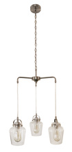 Craftmade 53523-BNK - 3 Light Chandelier