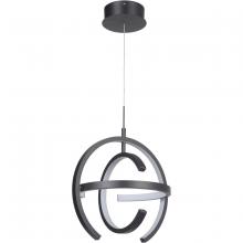 Craftmade 47891-MBK-LED - Dolby 1 Light LED Pendant in Matte Black