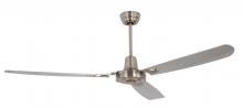 Craftmade VE58BNK3 - 58" Velocity in Brushed Polished Nickel w/ Brushed Nickel Blades