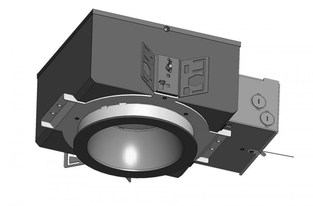 ROUGH-IN IC 6&#34; RD 26W LUTRON W/ EMERG BATT B/U 120-277