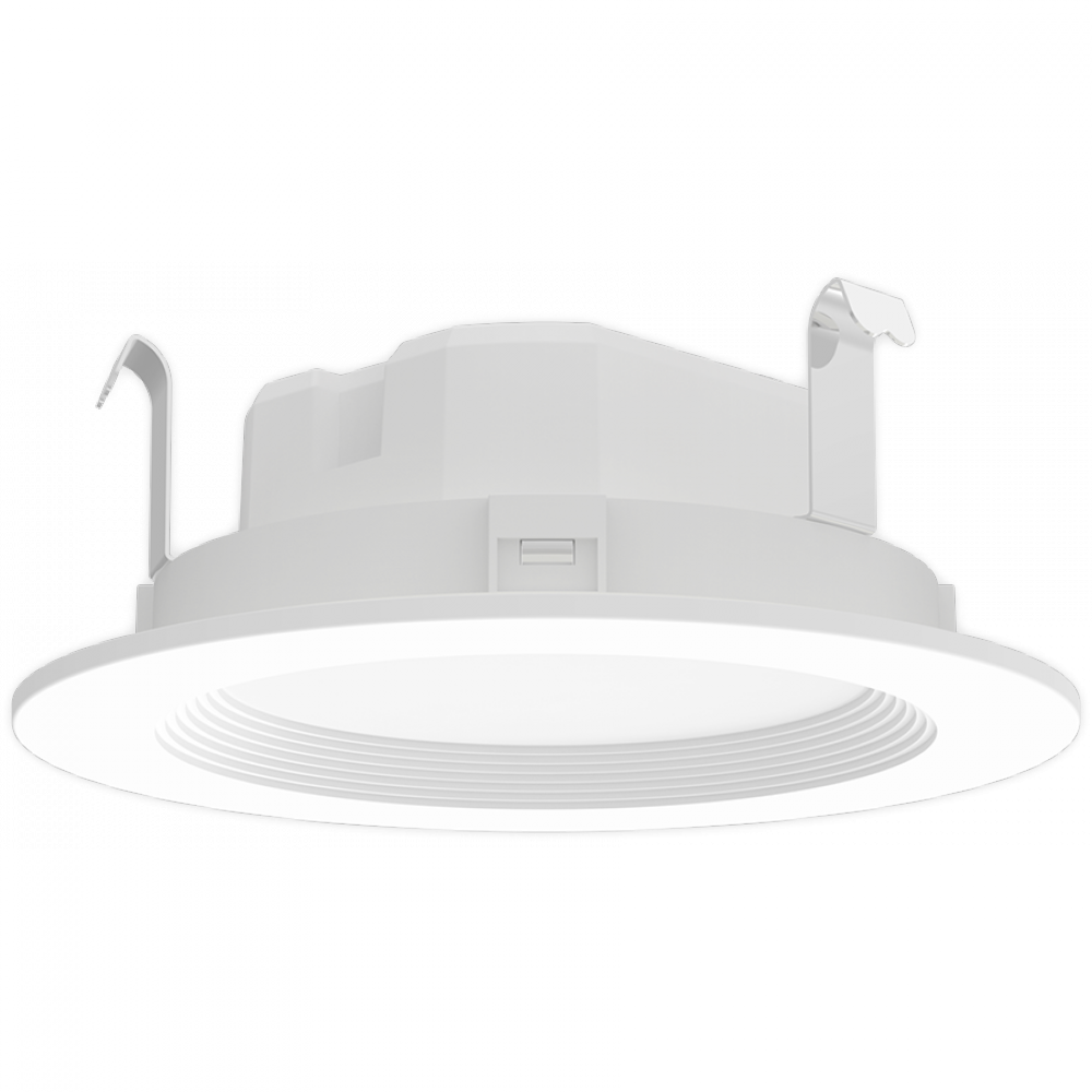 4&#39;&#39; RETRO WAFER 6/8/10W 5CCT CRI90 TRIAC WHITE BAFFLE