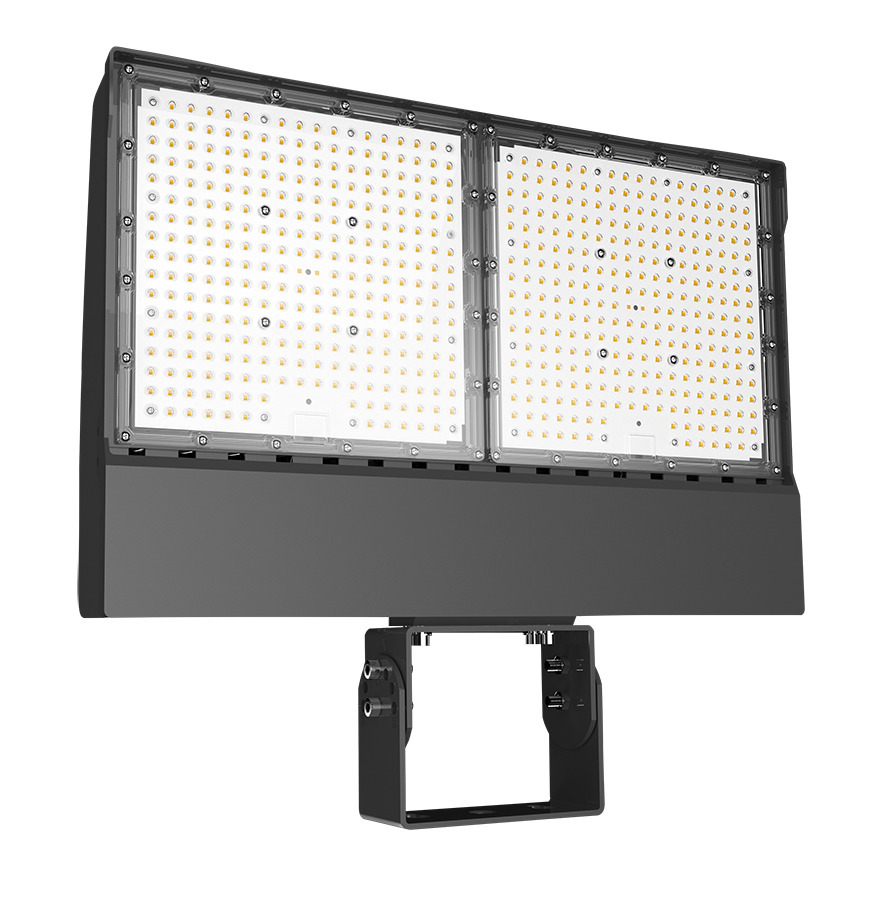 FLOODLIGHTS 36975/51765/64951 LUMENS X17 POWER ADJUSTABLE 450/350/250W 4000K TRUNNION MOUNT TWISTL