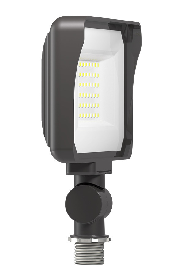 Floodlights, 4048 lumens, X34, 35W, knuckle mount, 80CRI 4000K, bronze, 120V