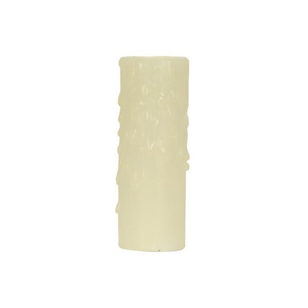 Bee&#39;s Drip (Bee&#39;s Wax) Candelabra Base; Ivory Finish; 7/8&#34; Inside Diameter; 1-5/32&#34;