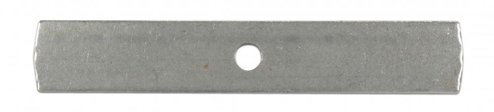 Flat Heavy Duty Crossbar; 1/8 IP Center Hole Only; No Screw Holes; 1&#34; x 6&#34;