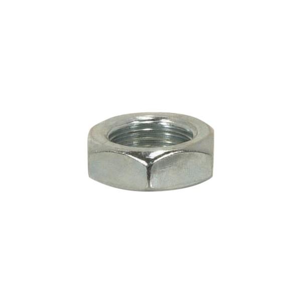 Steel Locknut; 1/8 IP; 9/16&#34; Hexagon; 3/16&#34; Thick; Unfinished