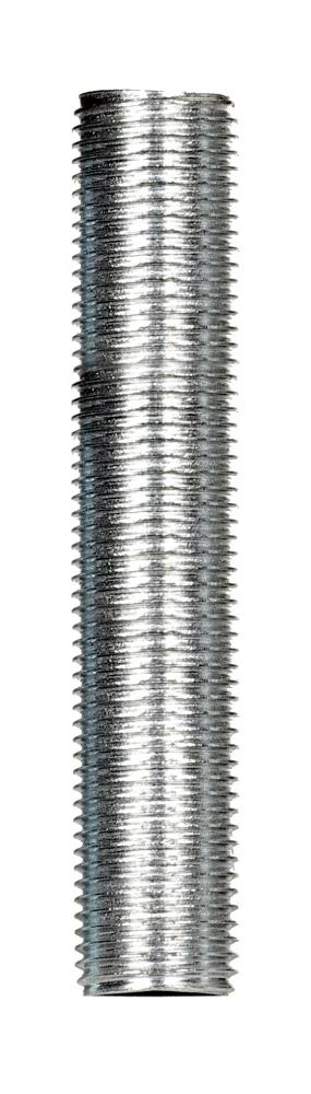 1/8 IP Steel Nipple; Zinc Plated; 2-1/8&#34; Length; 3/8&#34; Wide