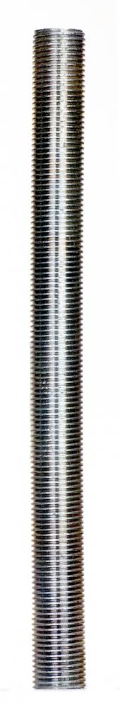 1/8 IP Steel Nipple; Zinc Plated; 4-3/4&#34; Length; 3/8&#34; Wide