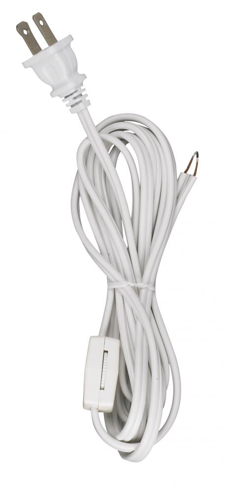 8 Ft. Cord Sets with Line Switches All Cord Sets - Molded Plug Tinned tips 3/4&#34; Strip with