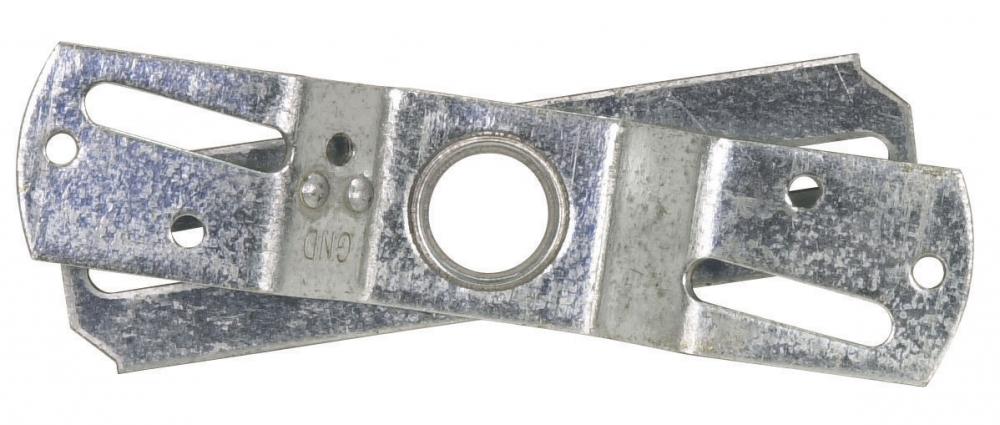 Double Crossbar; Screw Holes; 2-3/4&#34; And 3-7/8&#34; Center To Center